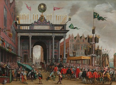 The Joyous Entry of the Duke of Anjou, 1582-1600 by Unbekannt Unbekannt